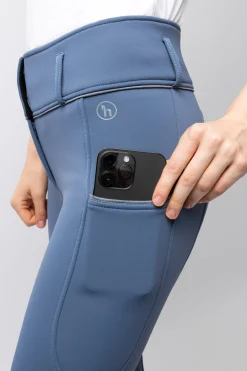 Best horze Corinne Thermo fullgrip ridebukser Vintageindigo