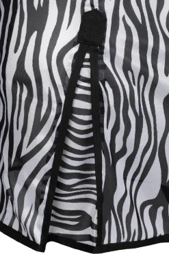 Hot horze Defender fluedekken med mageplate zebra