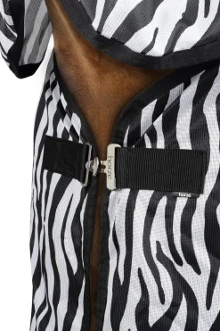 Online horze Defender ridedekken med frynser zebra