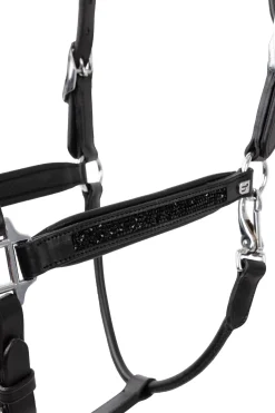 Best horze Delémont lærgrime Black