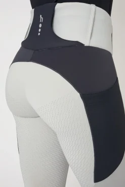 Clearance horze Ebba helforsterkede ridebukser med mesh til dame HarbourMist