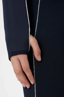 New horze Ella funksjonell treningsskjorte, barn PeacoatDarkBlue