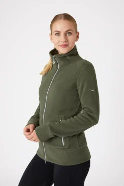 Hot horze Ellie ridejakke i fleece til dame BeetleGreen