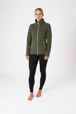 Hot horze Ellie ridejakke i fleece til dame BeetleGreen