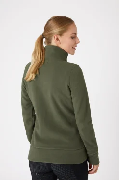 Hot horze Ellie ridejakke i fleece til dame BeetleGreen