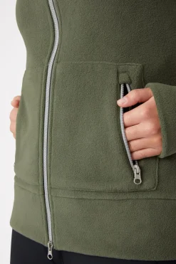 Hot horze Ellie ridejakke i fleece til dame BeetleGreen