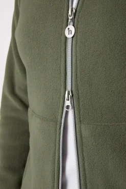 Hot horze Ellie ridejakke i fleece til dame BeetleGreen