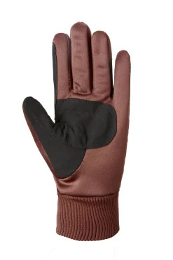 Hot horze Emily Winter ridehansker RumRaisinBrown