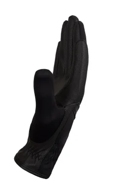 Outlet horze Evelyn pustende hansker til dame Black
