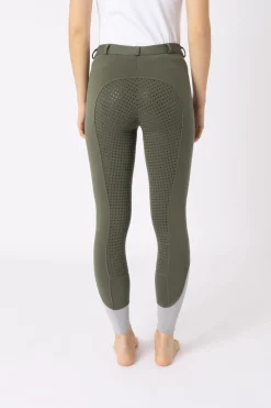 Clearance horze Felicia helforsterket ridebukse BeetleGreen