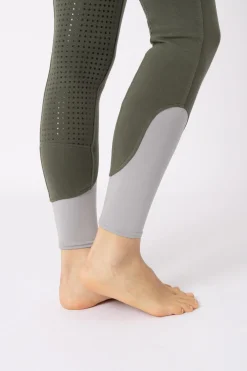 Clearance horze Felicia helforsterket ridebukse BeetleGreen