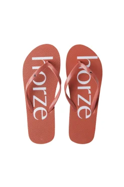 New horze Florida flip flops Rust