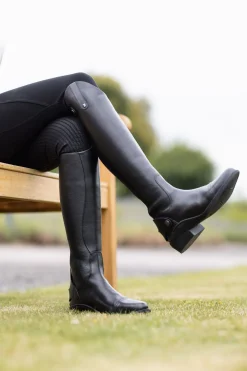 New horze Genève ridestøvler i lær, dame Black