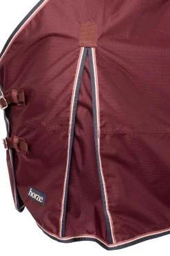 Clearance horze Glasgow utedekken med fleecefyll og reflekterende detajler Burgundybrown
