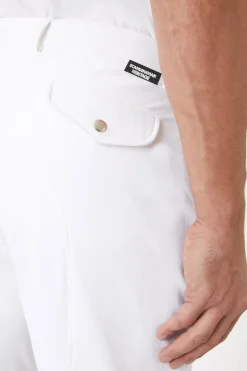 Clearance horze Grand Prix kneforsterkede ridebukser med silikon, herre WH/AB