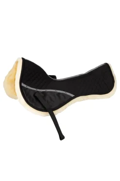 Clearance horze Harleigh forhøyningspad i saueskinn med ryggradsfrihet Black