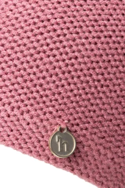 Clearance horze Haze Strikket Lue Heatherrose