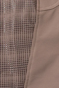 horze helforsterkede ridebukser med silikon, høyt liv og telefonlomme, dame Iron