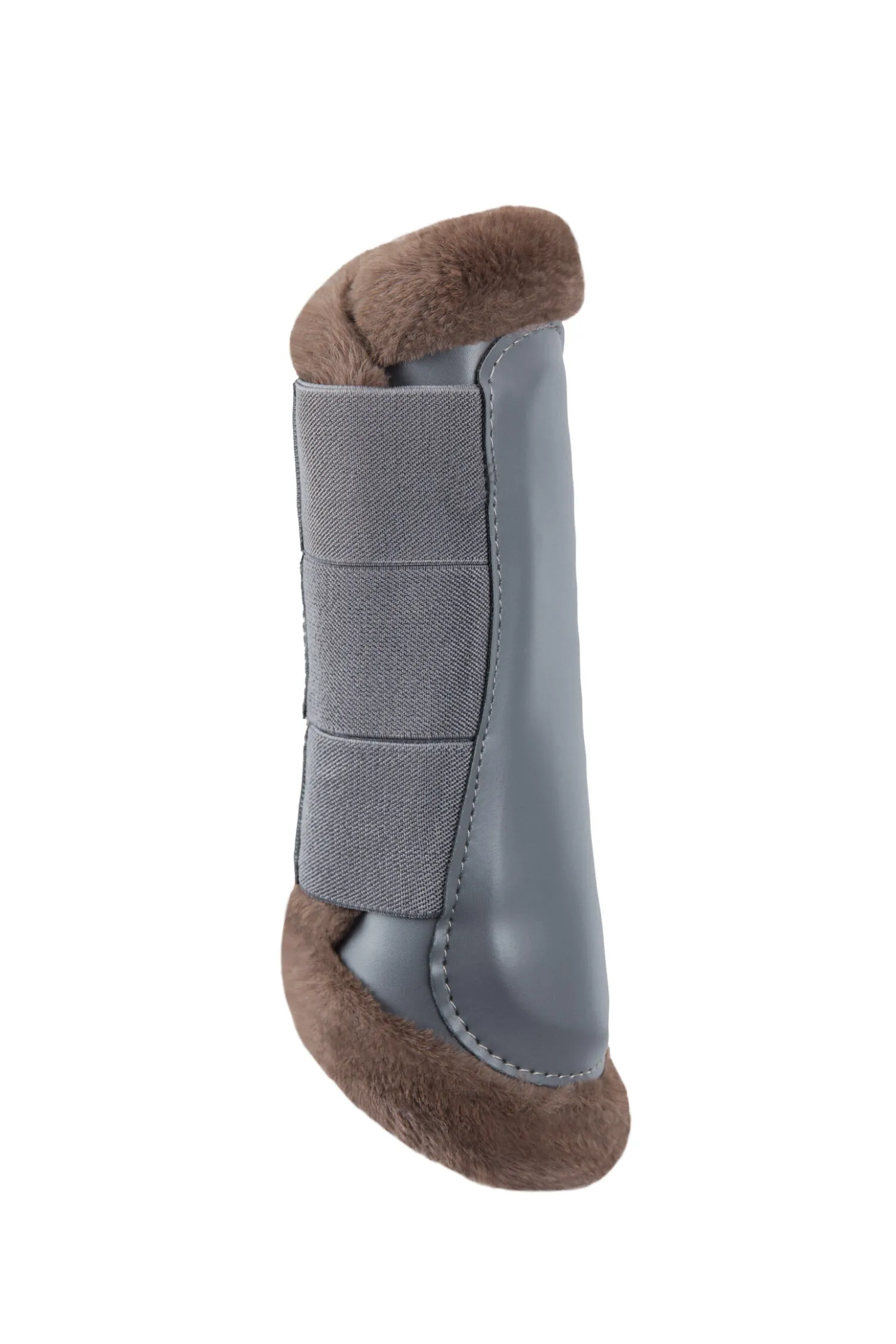 Outlet horze Houston stryksokker med fuskepels CharcoalGrey