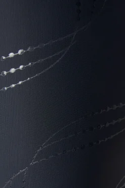 Discount horze Indira kneforsterkede ridebukser med høyt liv til dame InkBlue