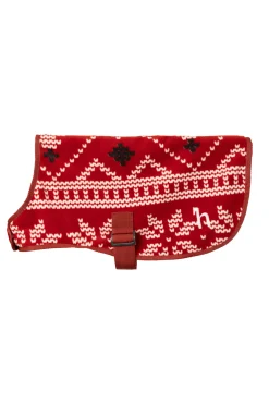 Discount horze julegenser til hund Red