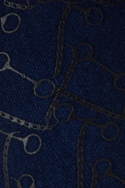 Discount horze Kacy helforsterket denim thermo ridebukse, dame DB/AB