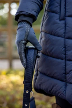 Clearance horze Kara Vinter Ridehansker Polarblue