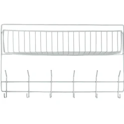 Hot horze kurv med kroker Silver