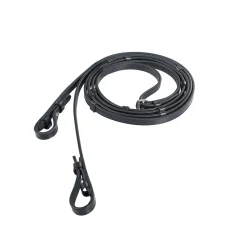 Clearance horze Laelia tøyler med stoppere Black