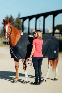 Discount horze Lily funksjonell t-skjorte, dame RougeRed