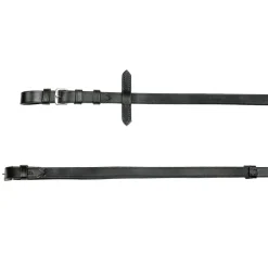 Outlet horze lærtøyler Black