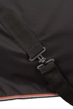 Hot horze Lucerne utedekken med fleecefôr RustOrange