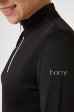 Best horze Luminox funksjonell langermet skjorte til dame Black