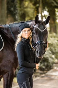 Best horze Luminox funksjonell langermet skjorte til dame Black