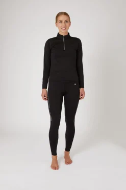 Best horze Luminox funksjonell langermet skjorte til dame Black