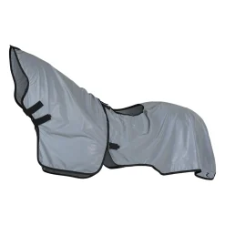 Discount horze Luminox reflekterende ridedekken med hals Silver
