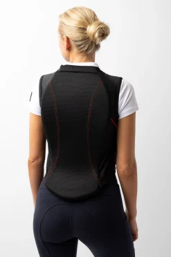 Discount horze LUNA ryggbeskytter Black