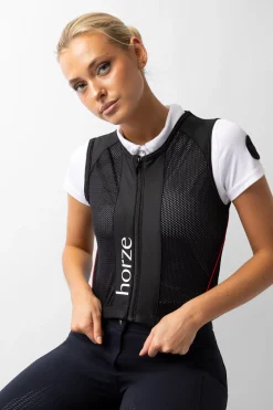 Discount horze LUNA ryggbeskytter Black