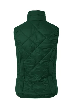 Discount horze Martina lettfôret vest, dame MountainViewGreen