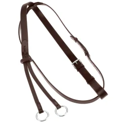 Hot horze martingal i lær DarkBrown