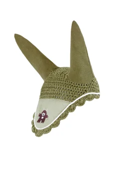 Best horze Monster ørehette til ponni MossGreen