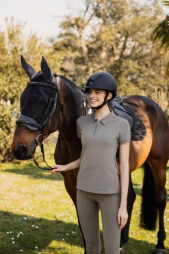 horze Mountain fluemaske til ridning DarkGrey