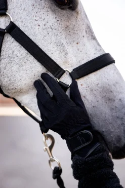 Best horze Multi-Stretch Ridehansker Black