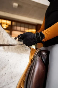 Best horze Multi-Stretch Ridehansker Black