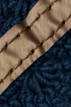 horze Munich ørehette med metalliske detaljer ReflectingPondBlue