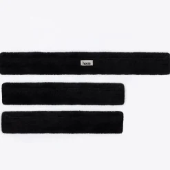 Hot horze Narvik beskyttere til fortøy i fuskepels (3 deler) Black