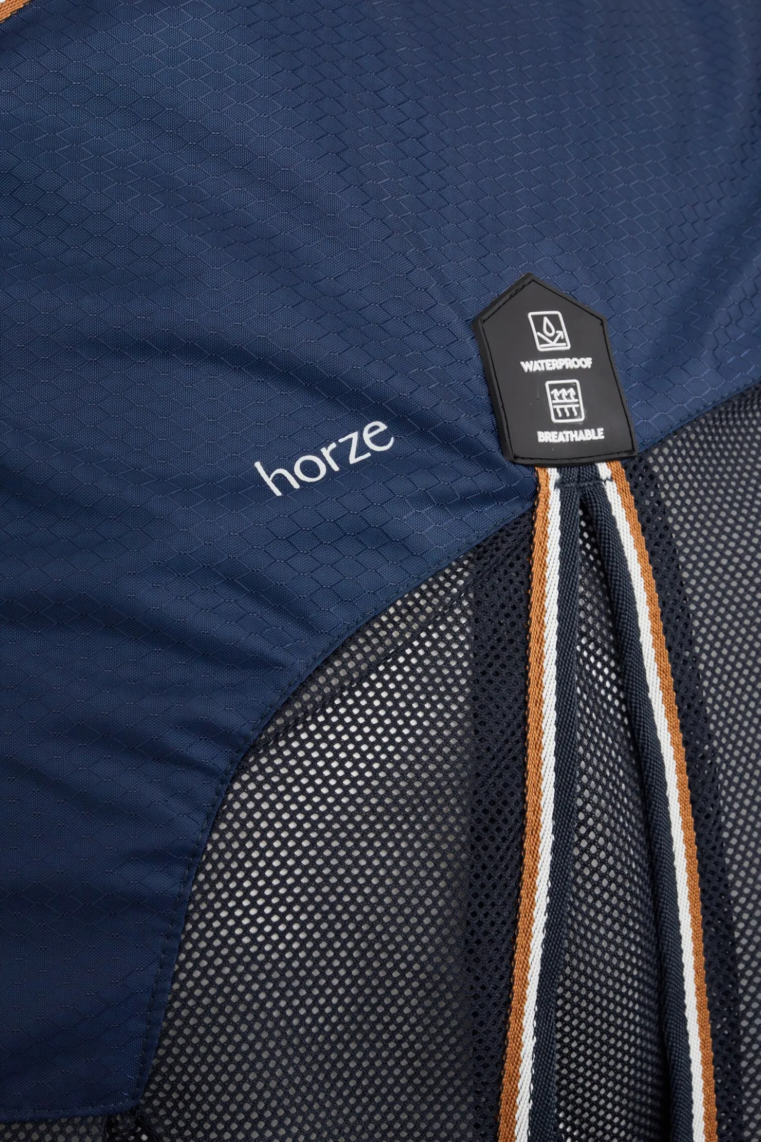 Hot horze Nevada lett dekken i ull og mesh DarkNavy