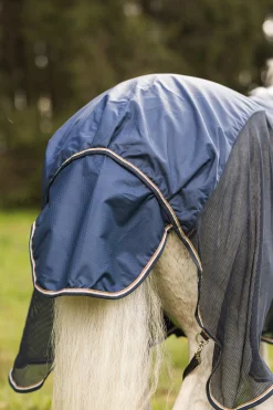 Hot horze Nevada lett dekken i ull og mesh DarkNavy