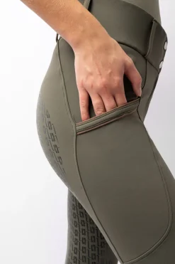 Best horze Noelle helforsterkede ridebukser til dame 684