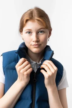 Best horze Oona vattert ridevest Deepseablue